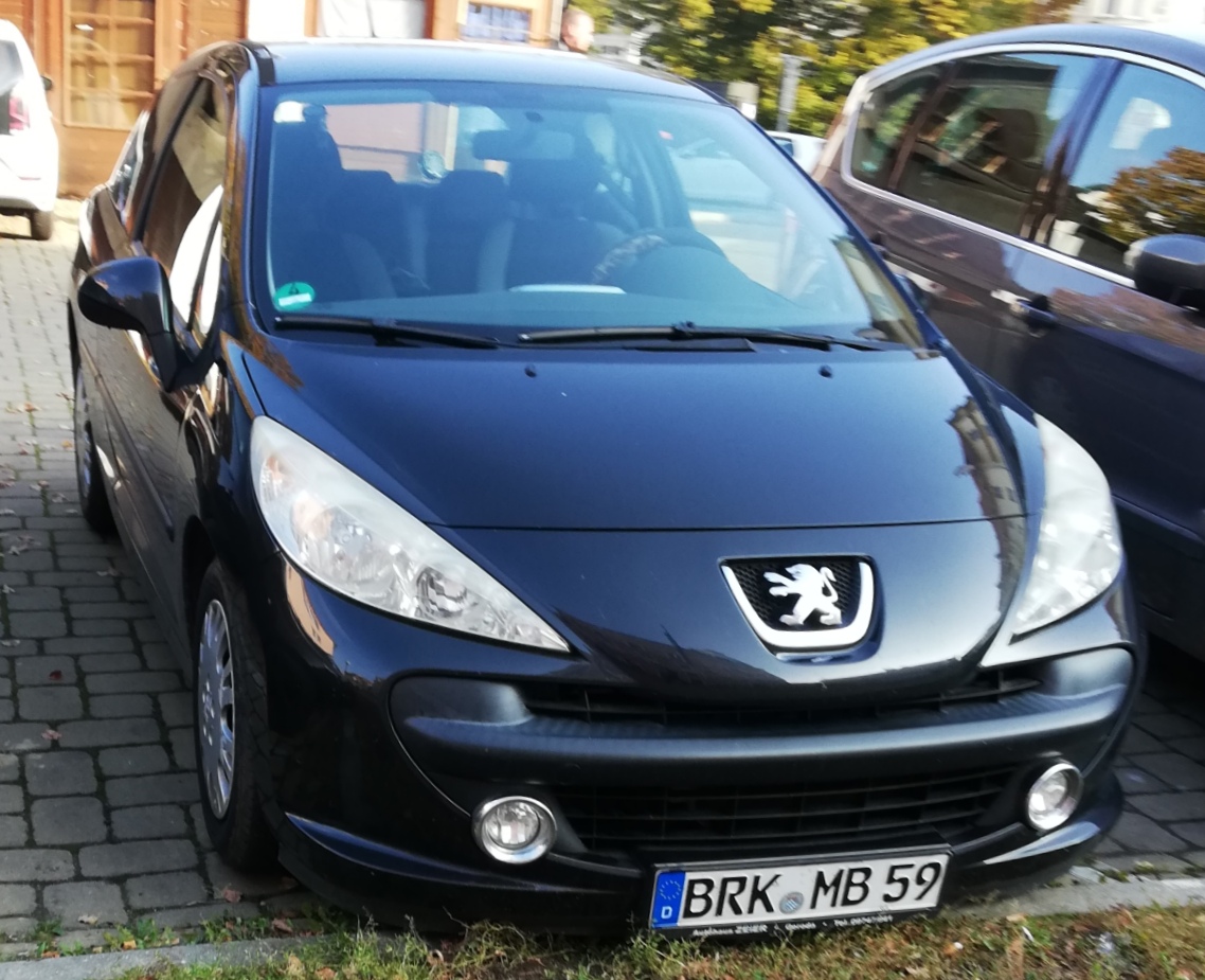 BRK MB 59, Peugeot 207 