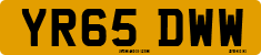 License plate of the United Kingdom, 2001 year system