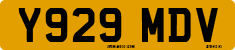 License plate of the United Kingdom, 1983 year system