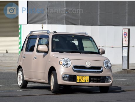 鹿児島 585 る 8787, Daihatsu Mira Cocoa