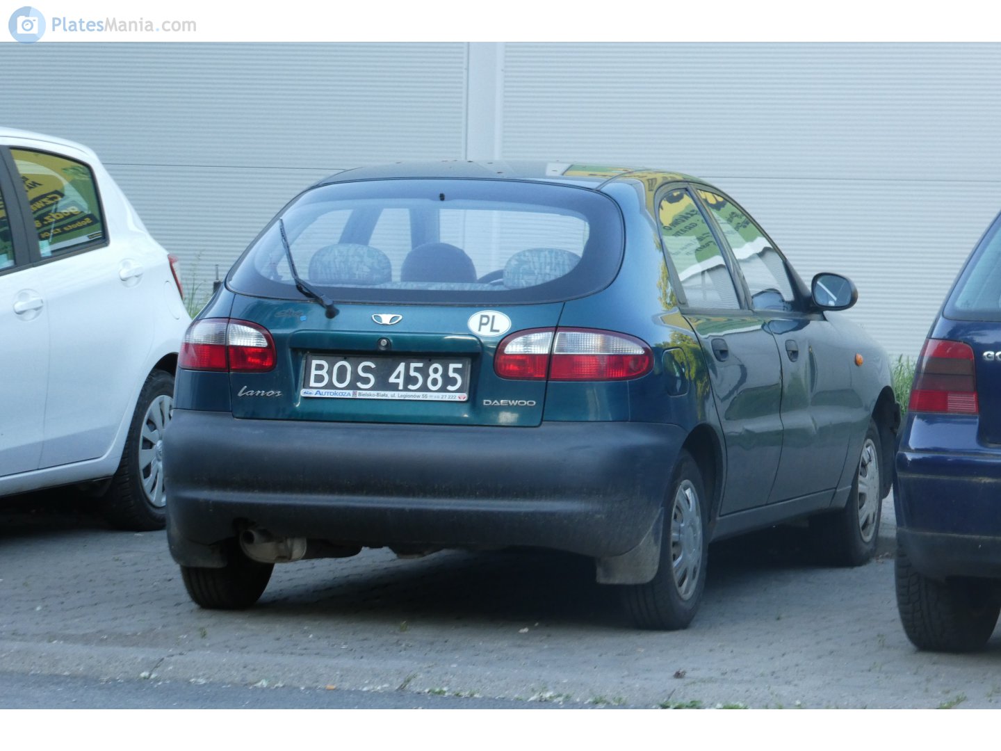 BOS 4585, Daewoo Lanos 1st gen 5-door Hatch (T100/T150), 1997–2003