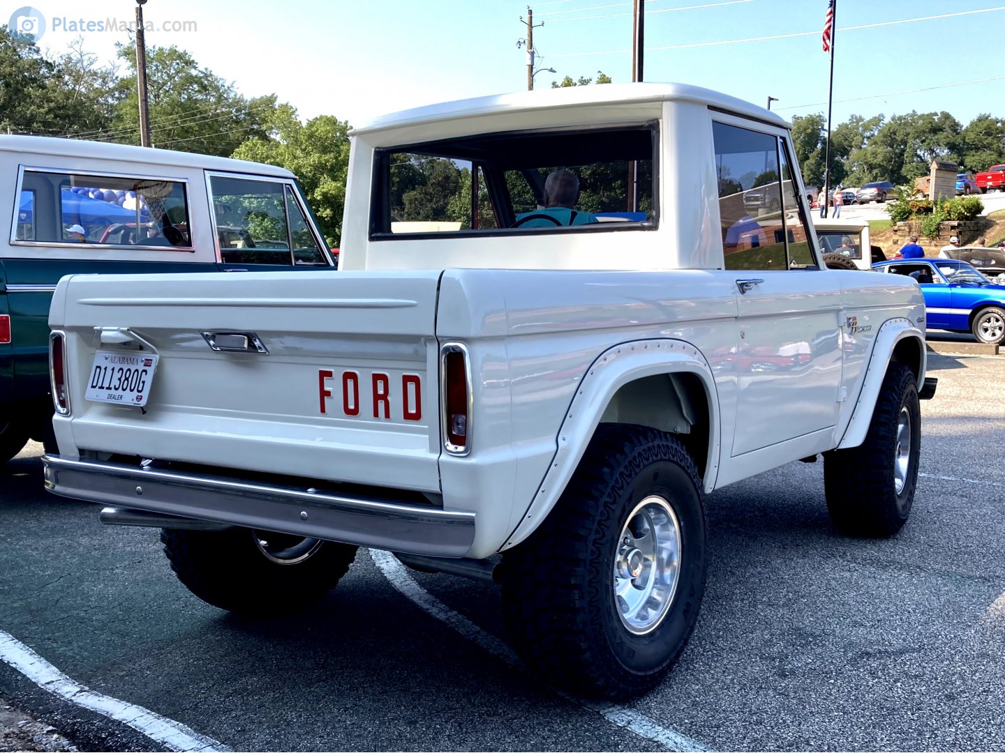 D11380G, Ford Bronco 1st gen Pickup (U14), 1966–1977