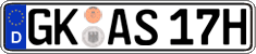 German license plate, Plates for oldtimers (type 