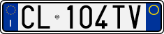 License plate of Italy, Cars (1994 year series)