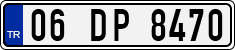 License plate of Turkey, Regular plates