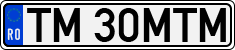 License plate of Romania, Regular plates