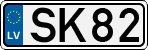 License plate of Latvia, Regular car plates