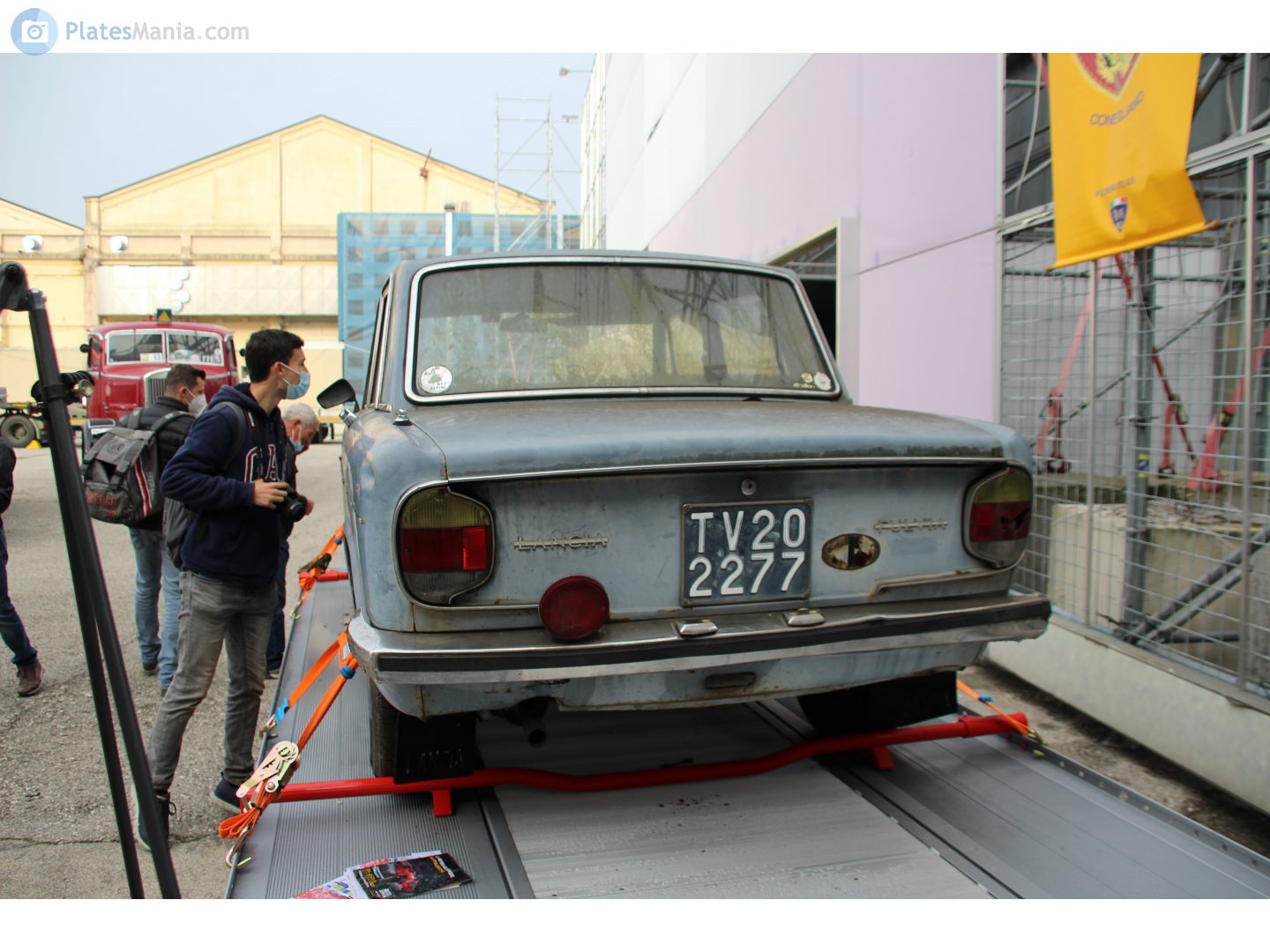 TV 202277, Lancia Fulvia 1st gen Sedan (818), facelift, 1969–1972