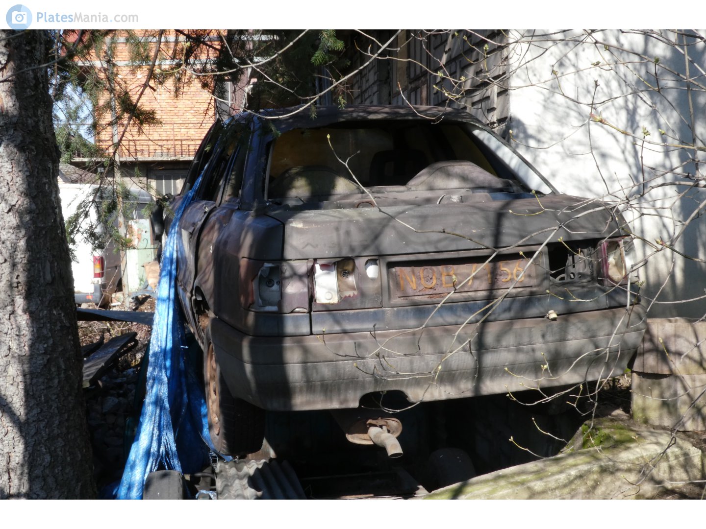 NOB 7156, Audi 80 4th gen Sedan (B4/8C2), 1991–1994