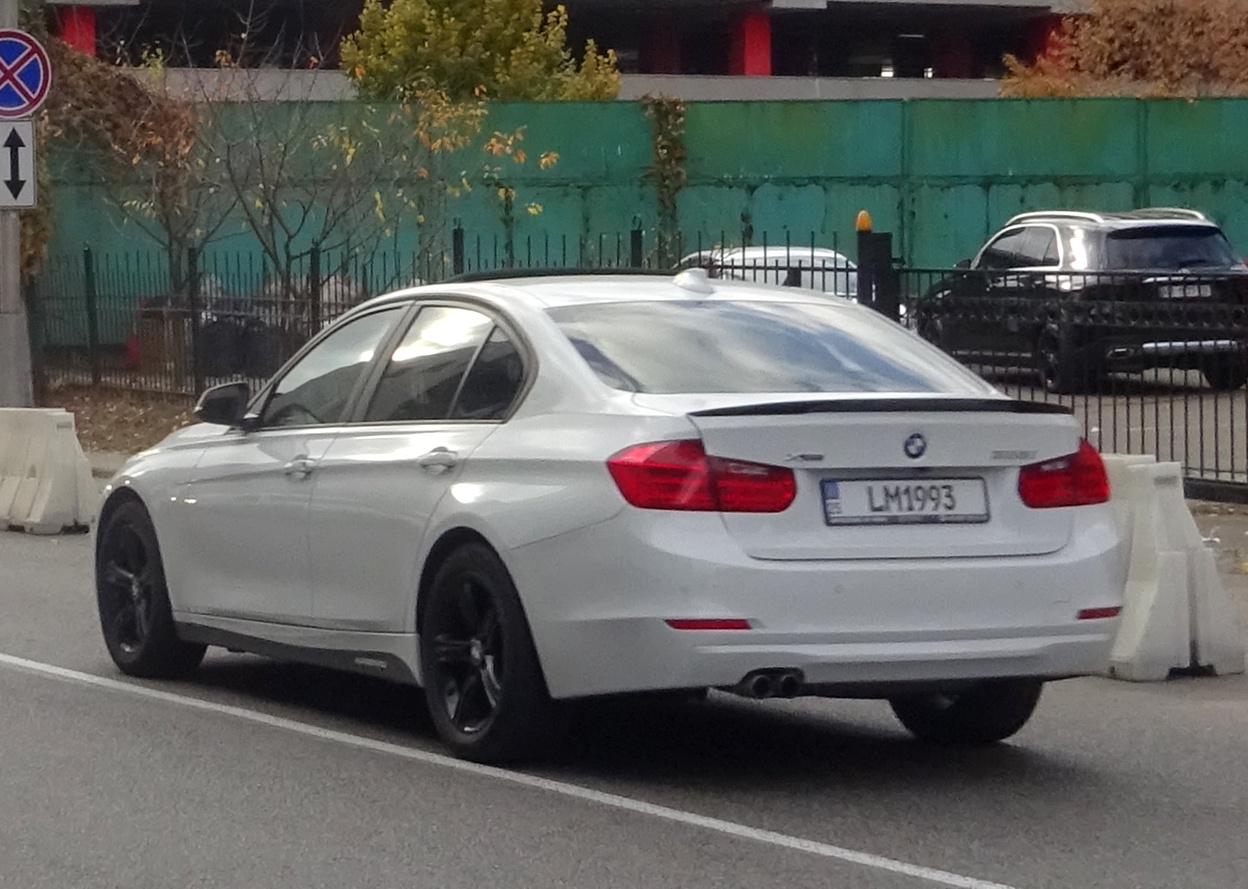 25 LM1993, BMW 3 Series 6th gen Sedan (F30/F35), 2011–2019