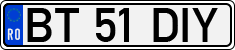 License plate of Romania, Regular plates