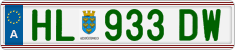 License plate of Austria, Regular plates