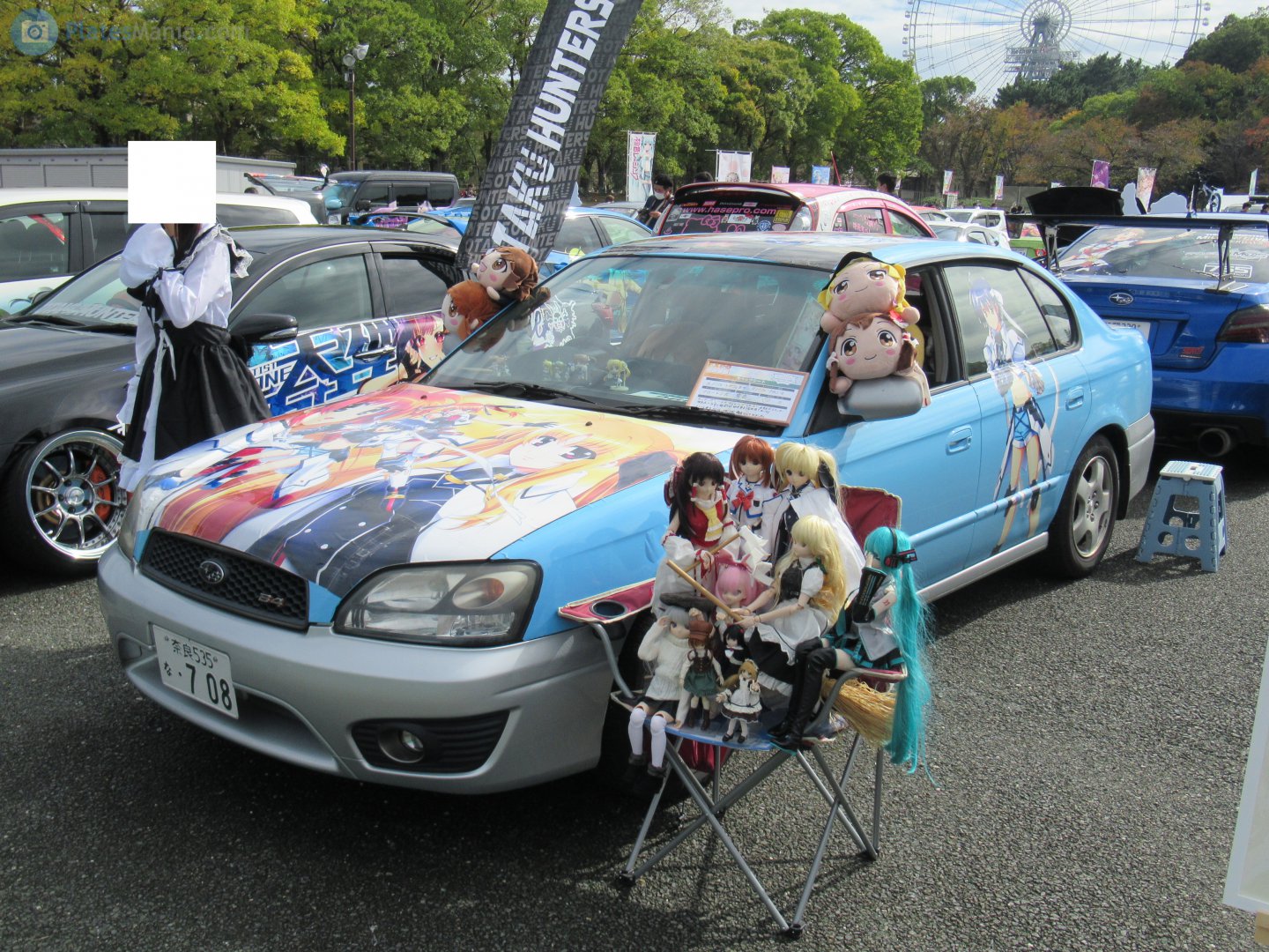 奈良 535 な 708, Subaru Legacy 3rd gen Sedan (B4) (BE), 1998–2003