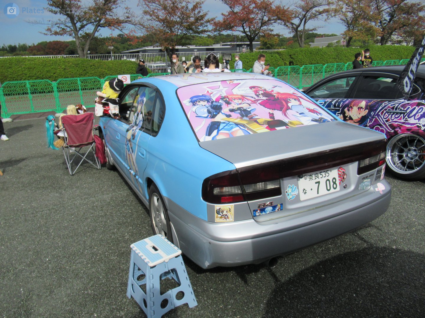 奈良 535 な 708, Subaru Legacy 3rd gen Sedan (B4) (BE), 1998–2003