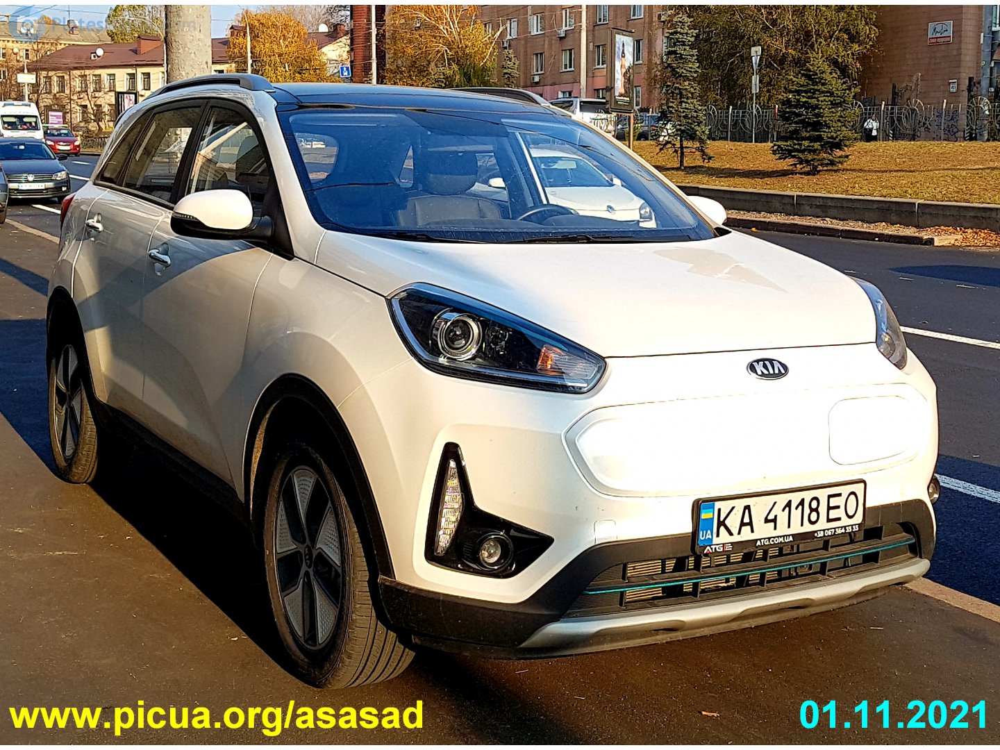 KA 4118 EO, Kia KX3 1st gen EV (KC; CN-market), facelift, 2018–2019