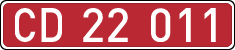 License plates of Spain, Diplomatic