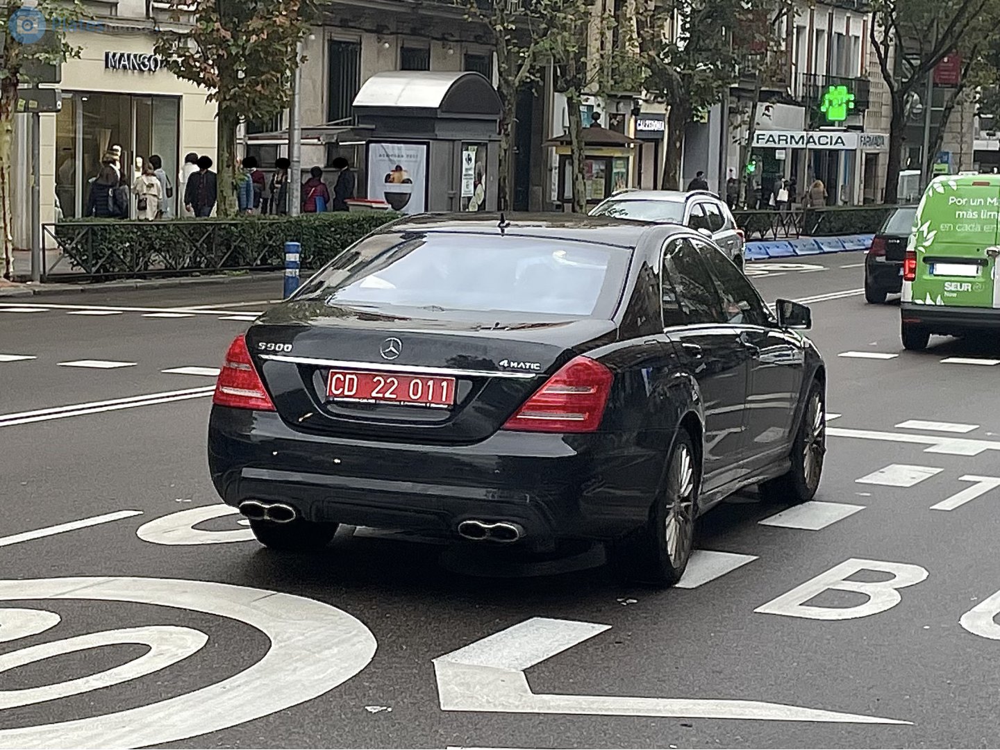 CD 22 011, Mercedes-Benz S-Klasse 7th gen (W221/V221), 2005–2013