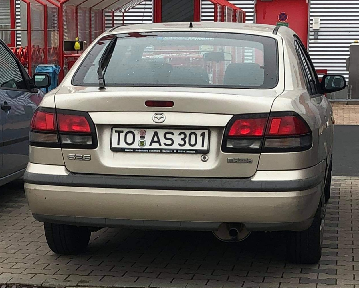 TO AS 301, Mazda 626 5th gen Liftback (GF; Global-market), 1997–2002