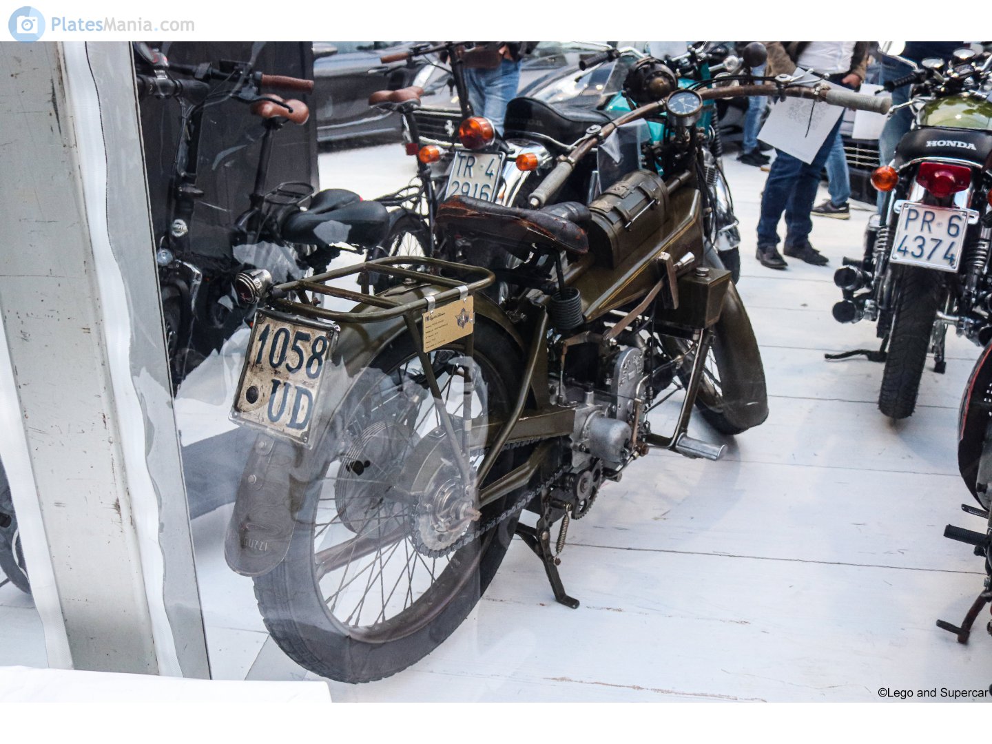 UD 1058, Moto Guzzi 500 