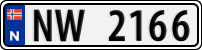 License plate of Norway, Trailers, motorcycles, special vehicles