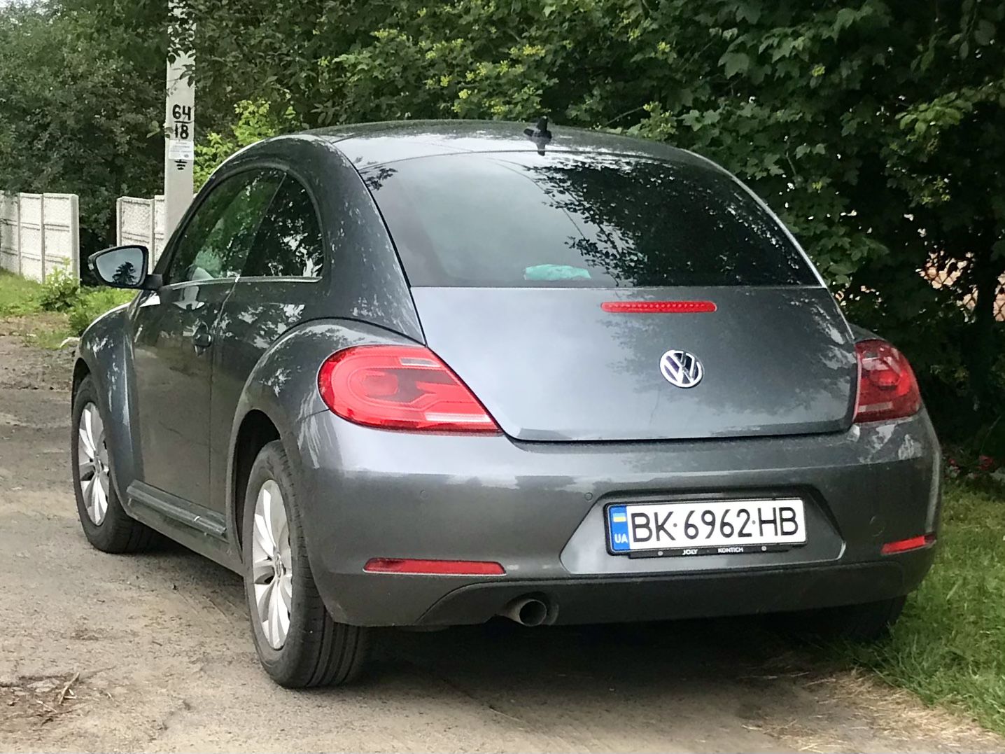 BK 6962 HB, Volkswagen Beetle 3rd gen Coupé (A5), 2011–2016
