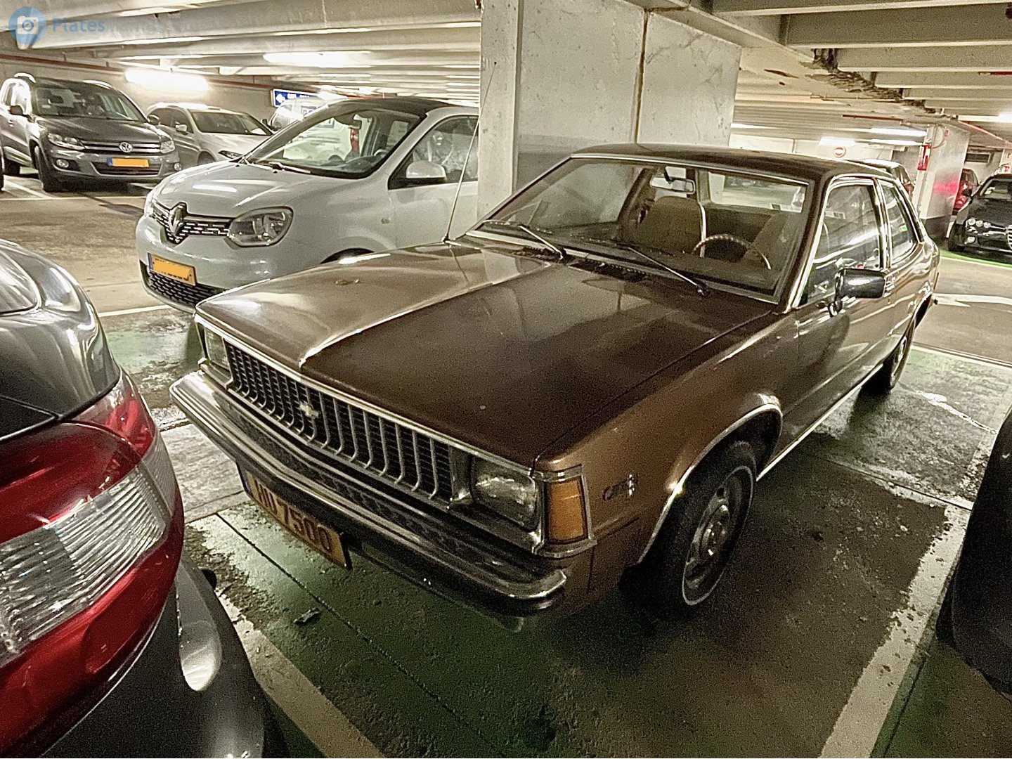 HU 7500, Chevrolet Citation 1st gen (X-11) 2-door Notchback Coupé (08; X-body), 1979–1984