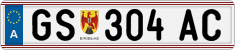 License plate of Austria, Regular plates