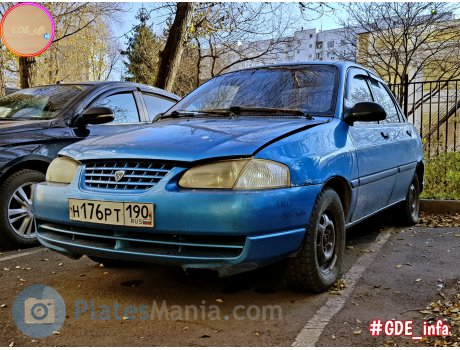 н176рт190, Kia Avella