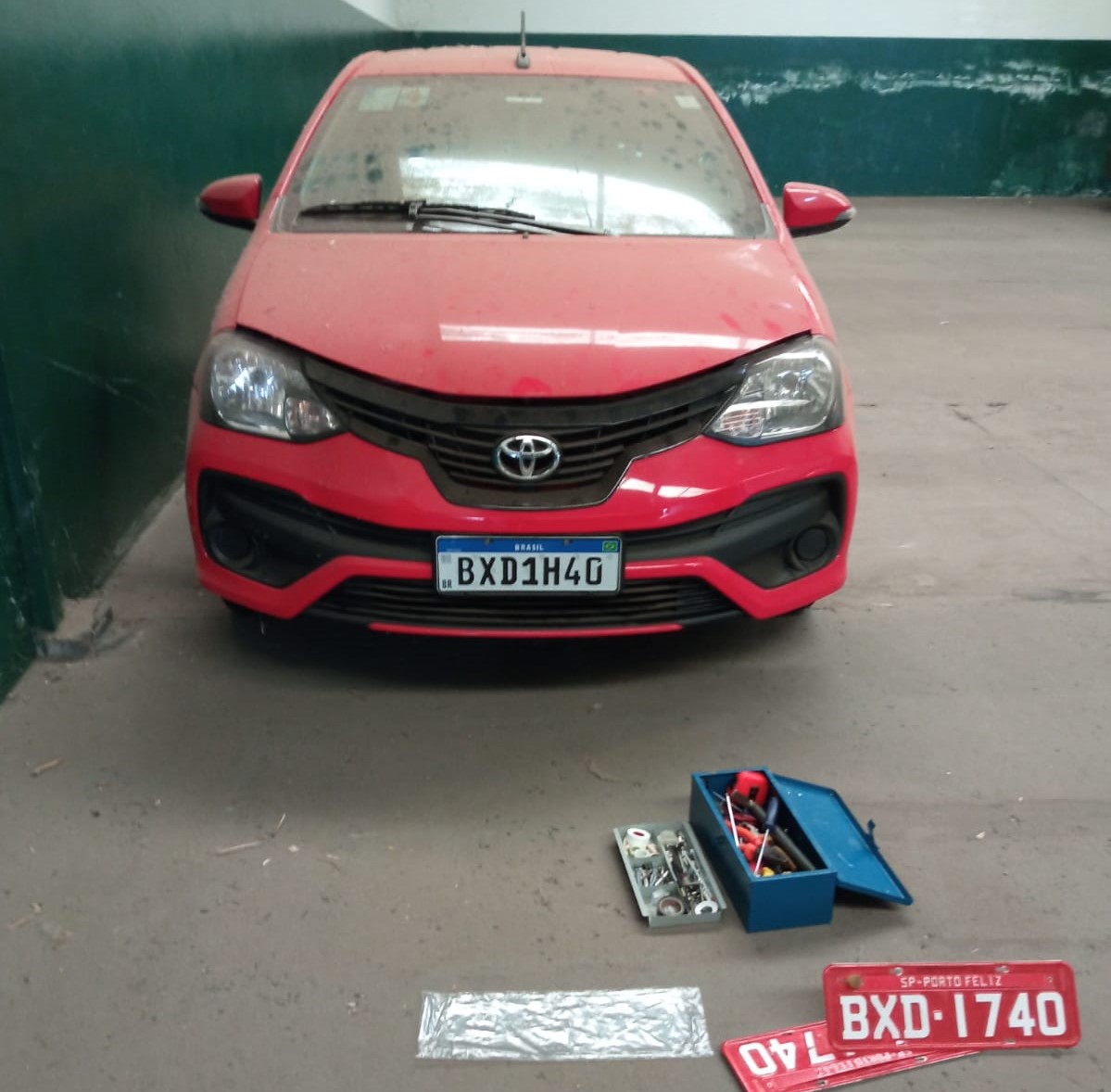 BXD1H40, Toyota Etios 1st gen Sedan (AK10), facelift, 2016–