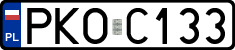 License plates of Poland, Regular car plates
