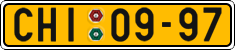 License plate of the Czech Republic, Commercial vehicles (1960)