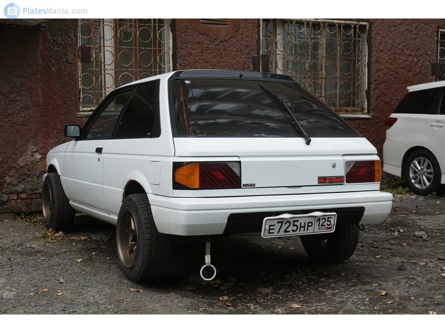 е 725 нр 125, Nissan Sunny 6th gen 3-door Hatchback (B12), 1985–1990
