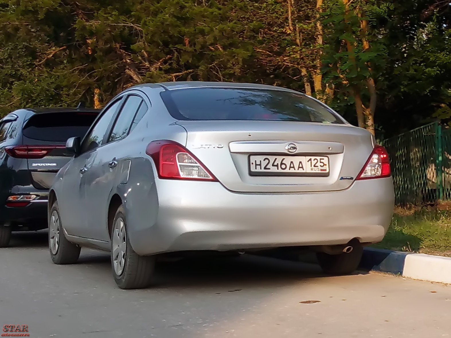 н 246 аа 125, Nissan Latio 2nd gen (N17; JP-market), 2012–2016