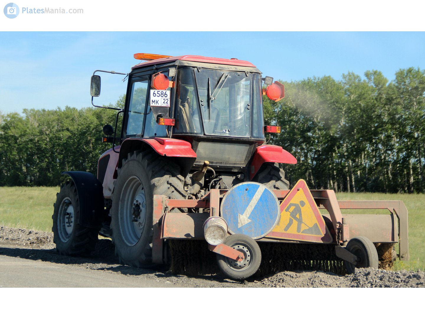6586 мк 22, Belarus (MTZ) 921 