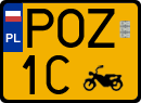 License plates of Poland, Oldtimers