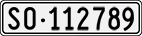 License plate of Switzerland, Cars