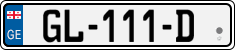 License plate of Georgia, Trailers (2014)