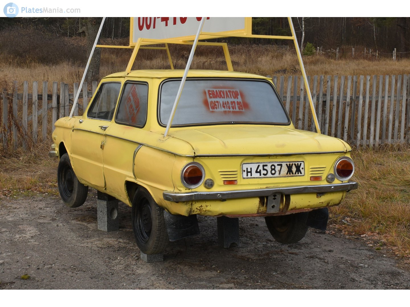 н 4587 ЖЖ, ZAZ 966/968 968/968А, 1974–1979