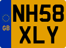 License plate of the United Kingdom, 2001 year system