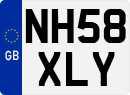 License plate of the United Kingdom, 2001 year system