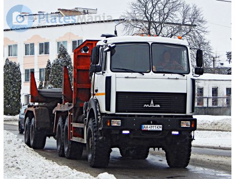 AA 4911 KM, MAZ 6417