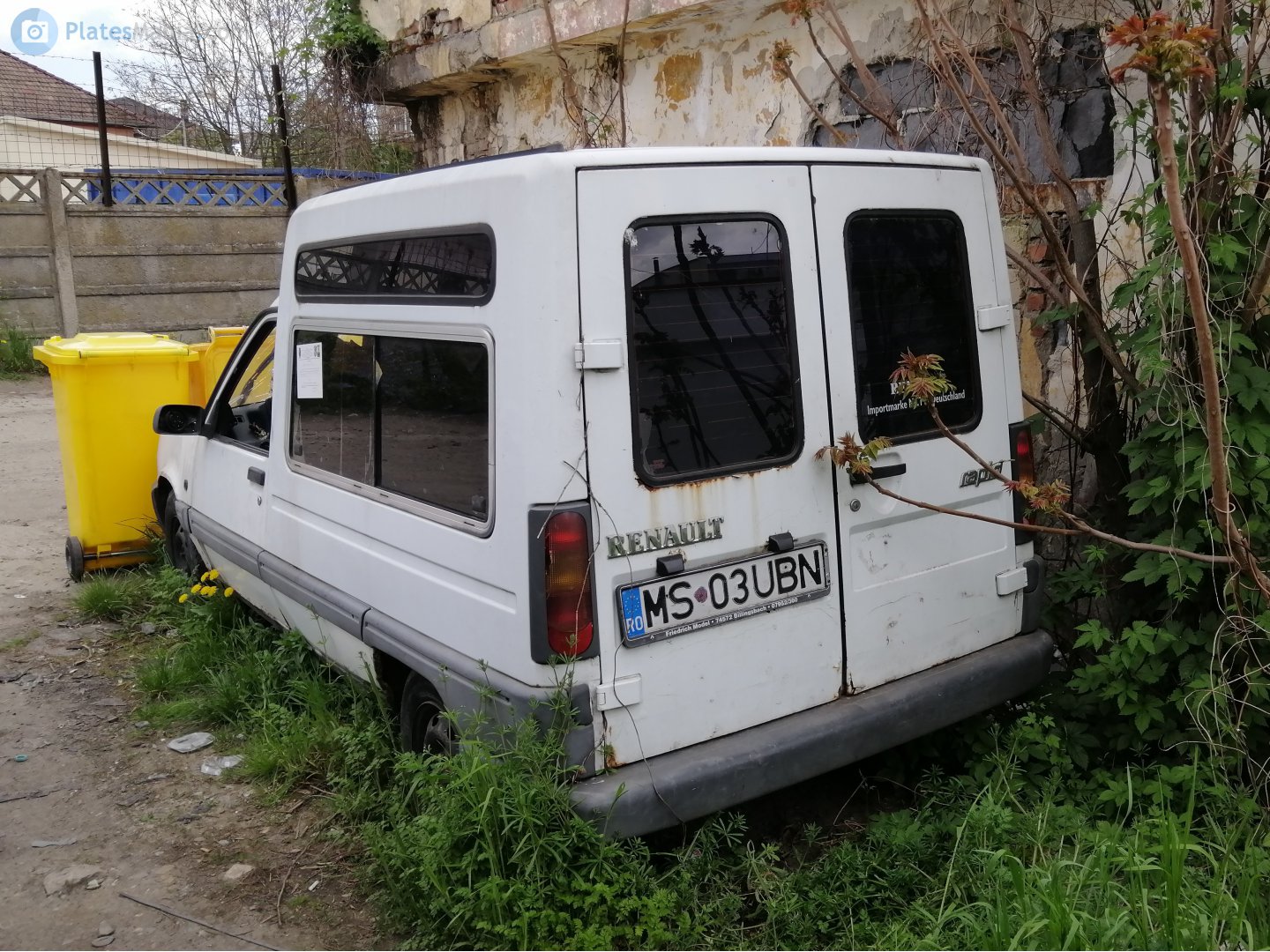 MS 03 UBN, Renault Rapid 1st gen (F40/K40), 1985–2000
