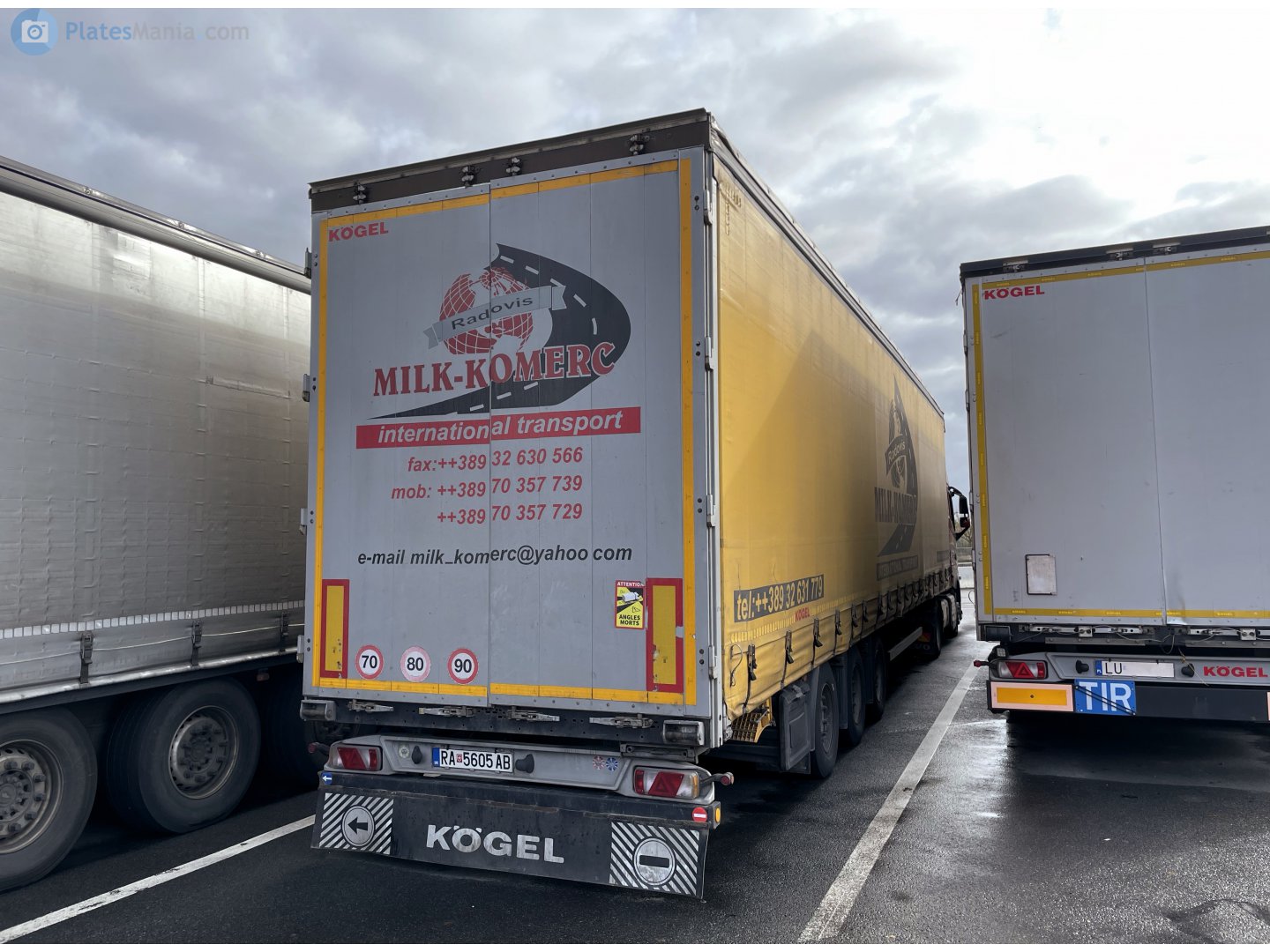 RA 5605 AB, Kögel S/SC/SI/SN/SP/SV/SF/SW/GN 