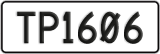 License plate of New Zealand, AB1(234)