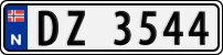 License plate of Norway, Trailers, motorcycles, special vehicles