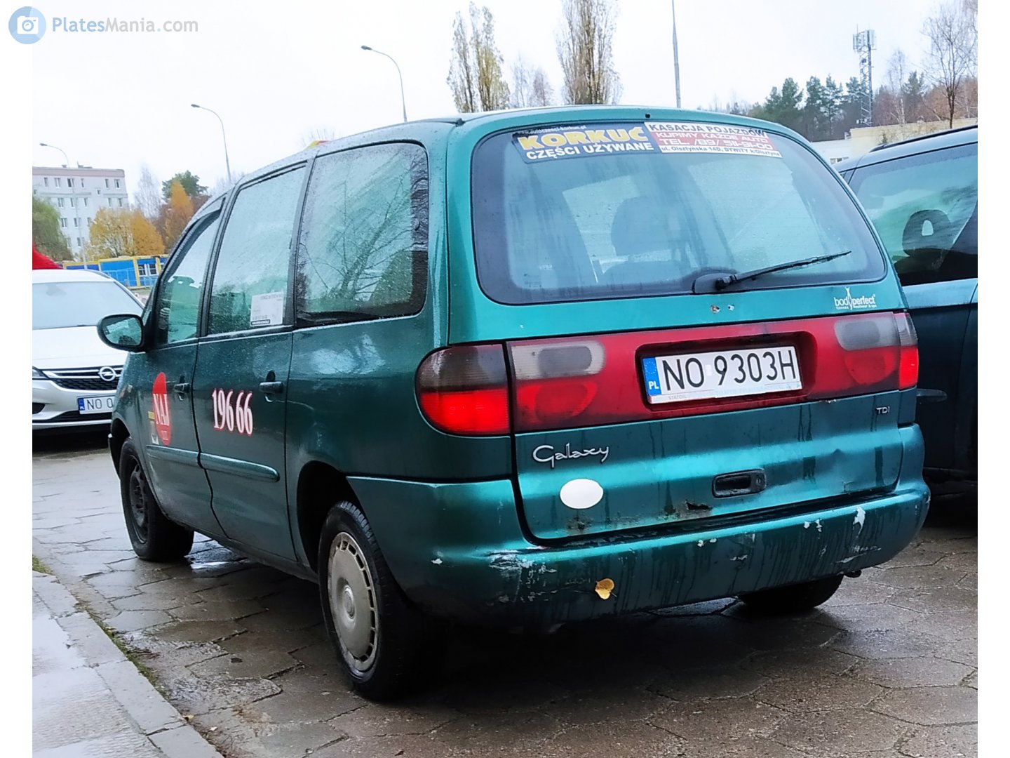 NO 9303H, Ford Galaxy 1st gen (WGR; V191), 1996–2000