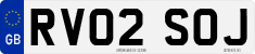 License plate of the United Kingdom, 2001 year system