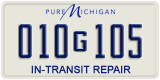 Michigan, IN-TRANSIT REPAIR (123g456)