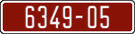License plate of Morocco, Trailers