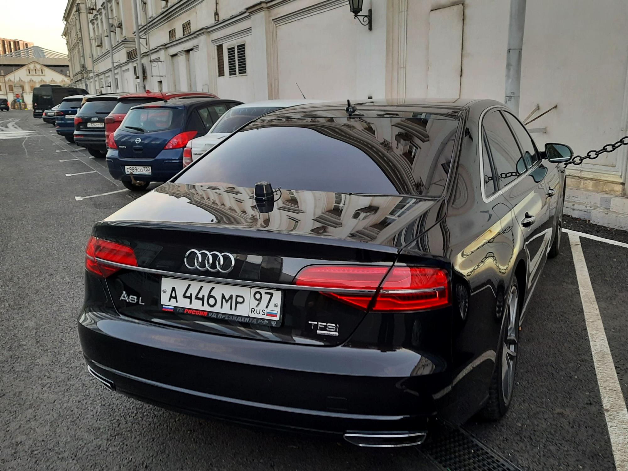 а 446 мр 97, Audi A8 3rd gen (D4/4H), facelift, 2013–2018